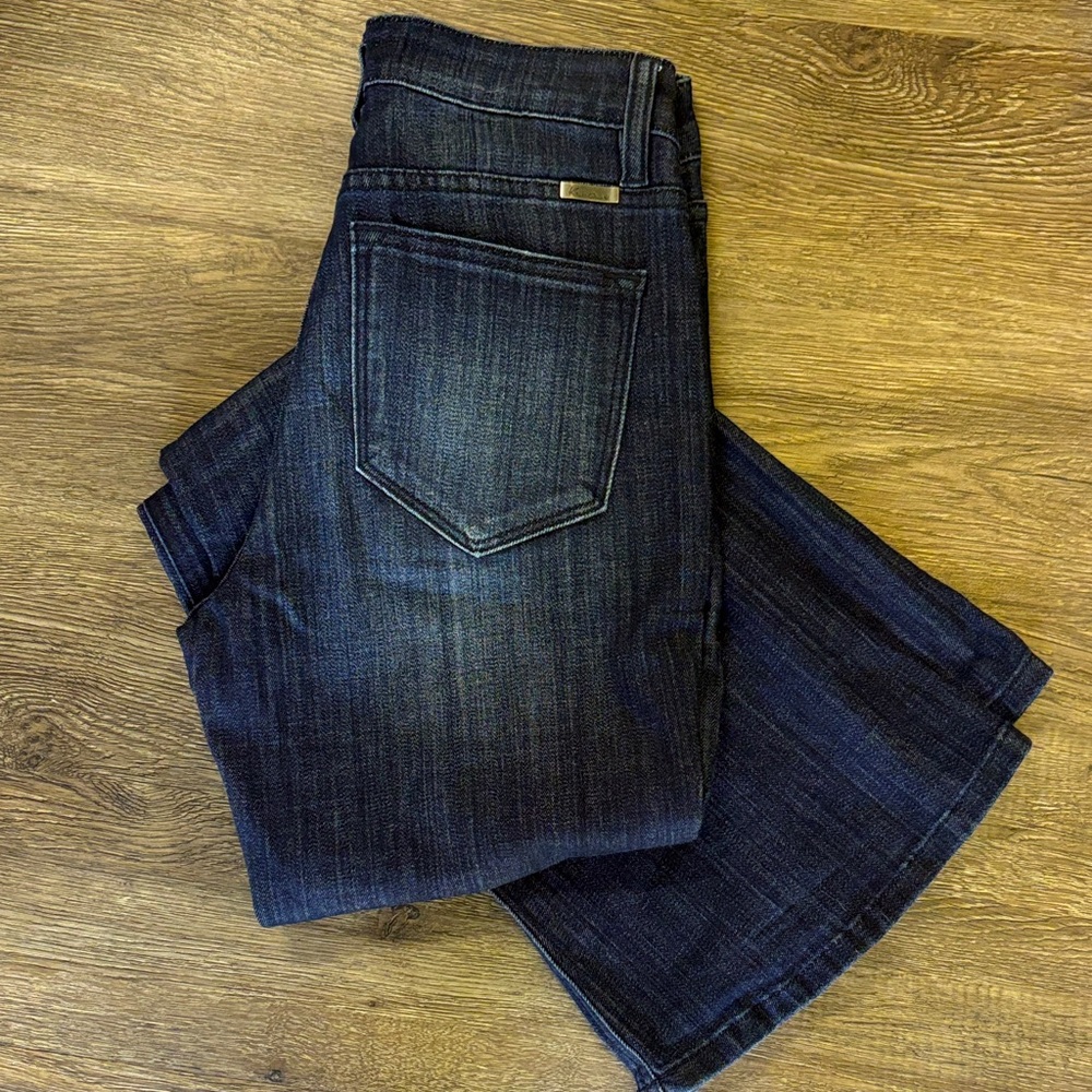 KanCan Dark Wash Boot Cut Jeans